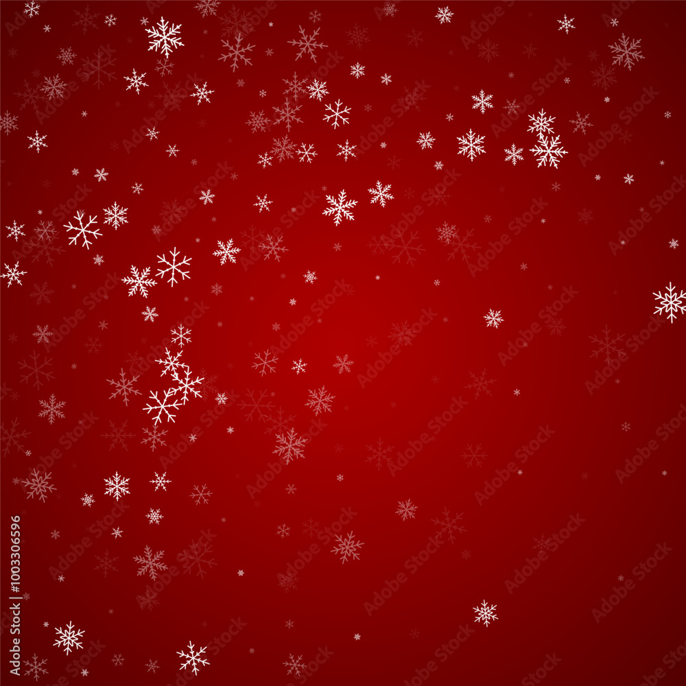 Magic falling snow christmas background. Subtle Magic falling snow christmas background. Subtle