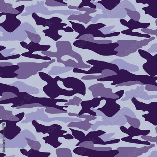 Decorative camouflage pattern