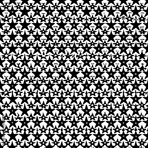 black and white seamless pattern