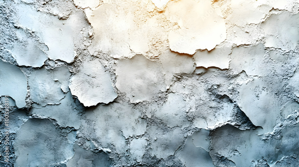 Grey and White Cracked Wall Texture Background Grey and White Cracked Wall Texture Background