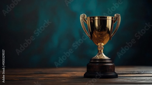 Golden Award Cup Placed on Display