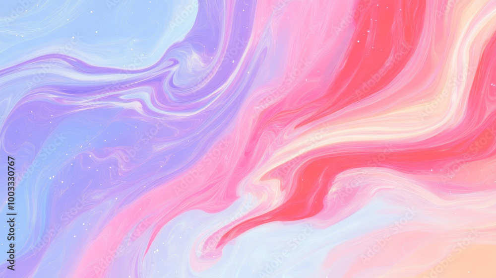 Abstract pink and blue swirling background Abstract pink and blue swirling background