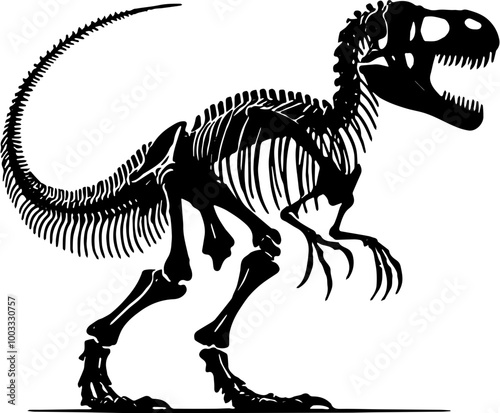 tyrannosaurus rex skeleton
