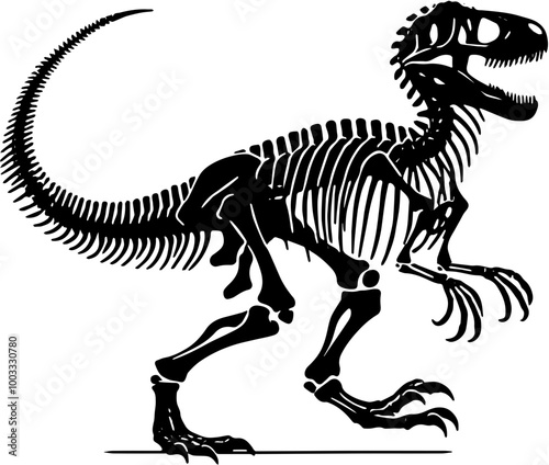 tyrannosaurus rex dinosaur vector