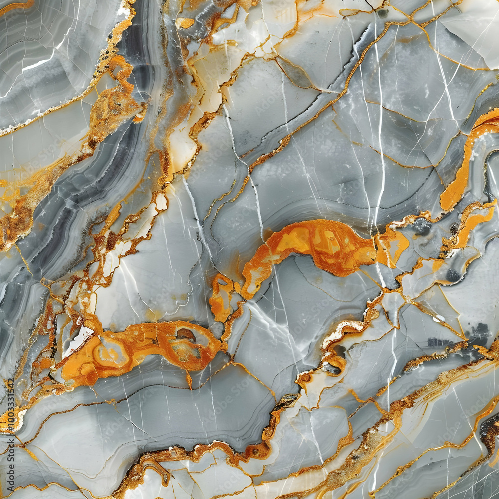 Gray and Orange Marble Texture Background Gray and Orange Marble Texture Background