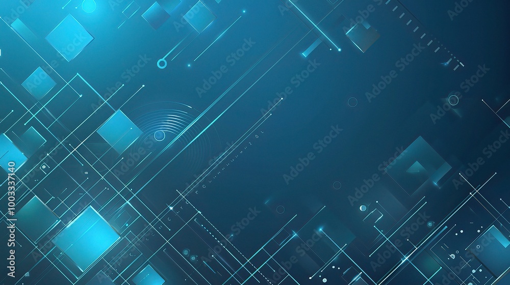 Stunning Blue Gradient Minimalist High-Tech Background: A Sleek and Modern Vision. Admire the Simplicity and Innovation