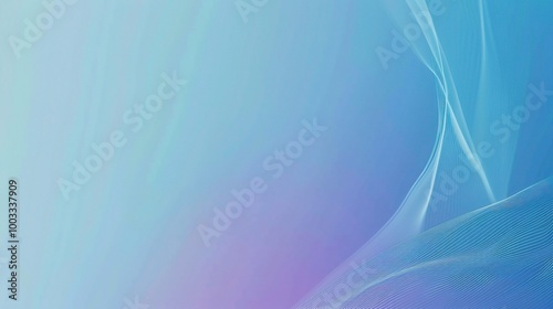 Stunning Blue Gradient Minimalist High-Tech Background: A Sleek and Modern Vision. Admire the Simplicity and Innovation