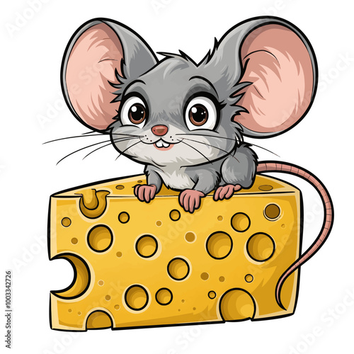 mouse and cheese