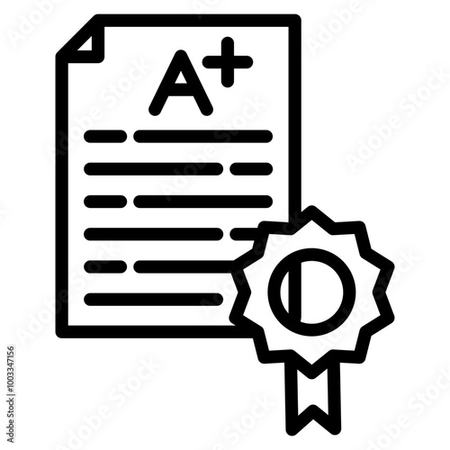 Report Card Icon