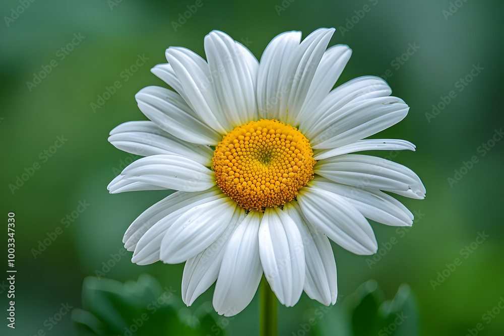 Closeup of a White Daisy with Yellow Center - Flower Photography Closeup of a White Daisy with Yellow Center - Flower Photography