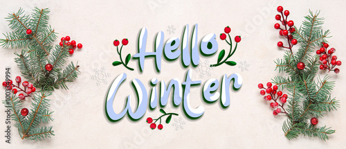 Beautiful Christmas composi...