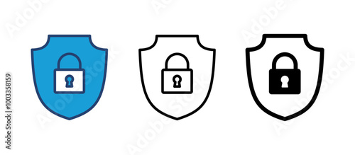 Security icon vector. protection icon. privacy. vpn