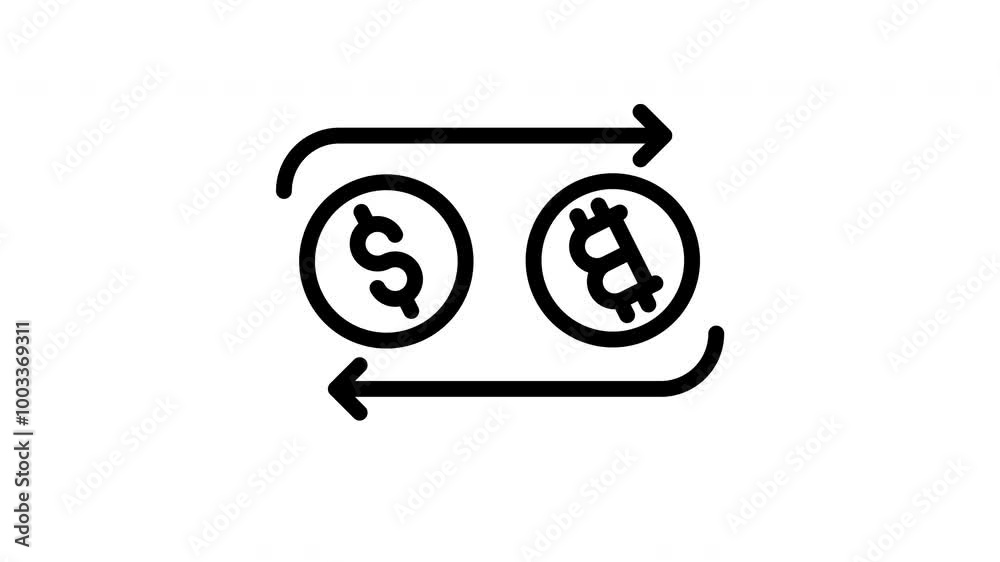 exchange animated icon exchange animated icon