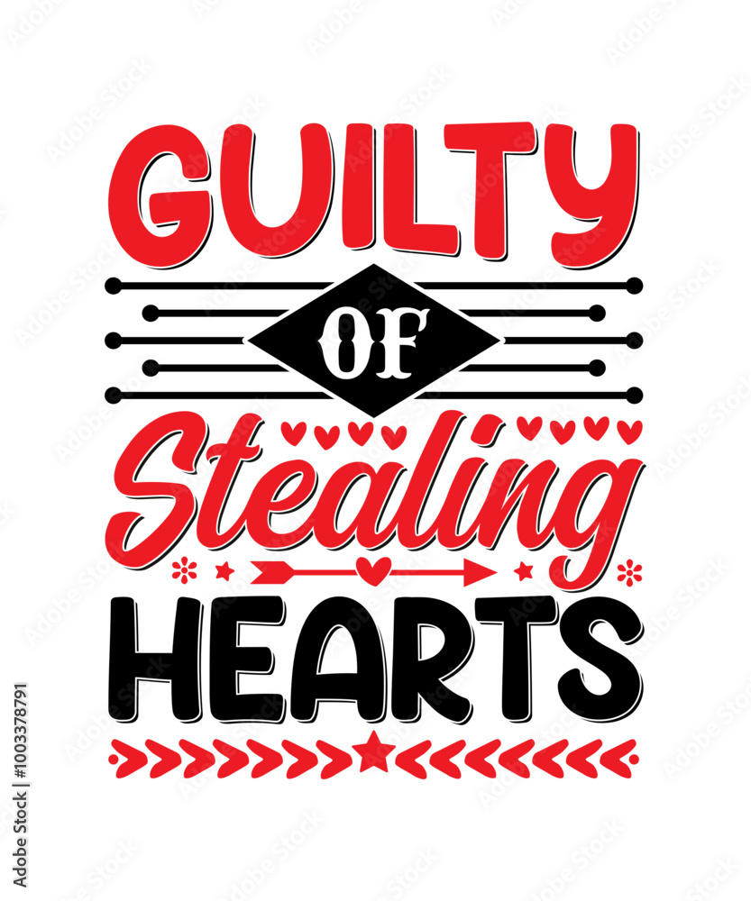 Fototapeta premium Heart t-shirt design