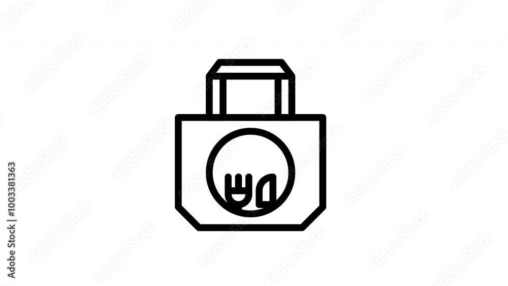 take away animated icon take away animated icon