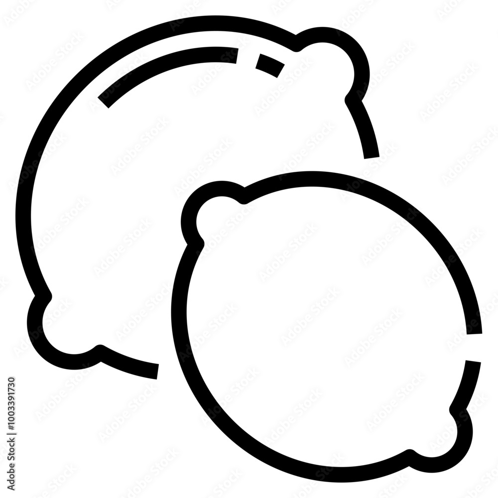 Lemon Fruit Icon Lemon Fruit Icon