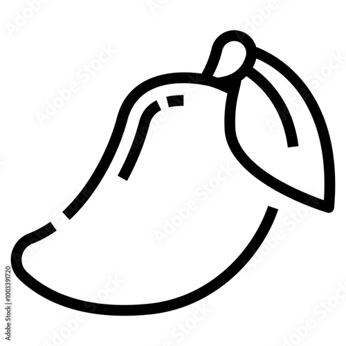 Mango Fruit Icon