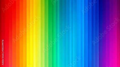 Vertical stripes of vibrant colors, creating a spectrum of hues, showcasing the full rainbow of colors from red to purple.