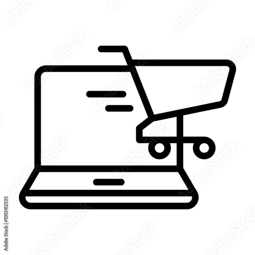 Virtual Shopping Icon
