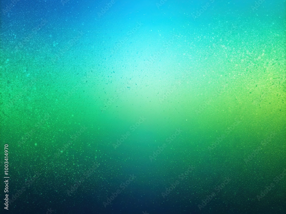Fototapeta premium Elegant green and blue gradient background featuring a soft, textured overlay, perfect for enhancing creative design projects with a touch of sophistication and depth.