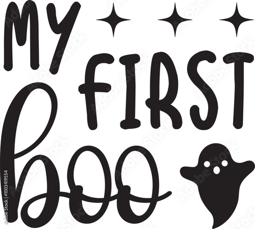 my first boo SVG