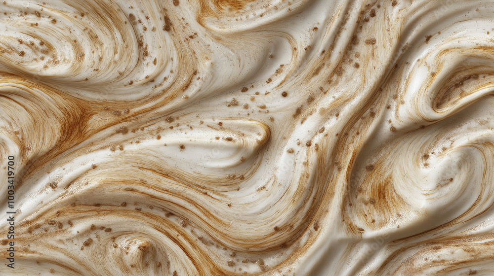 a close-up, top-down view of walnut and hazelnut butter spread across the frame, filling the image with its light brown and creamy hues a close-up, top-down view of walnut and hazelnut butter spread across the frame, filling the image with its light brown and creamy hues