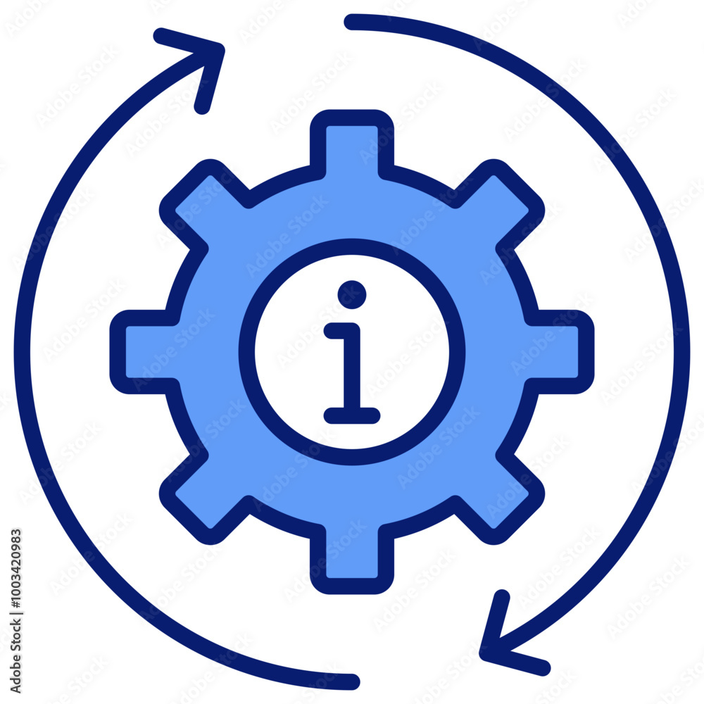 Update Icon Blue Color Icon Update Icon Blue Color Icon