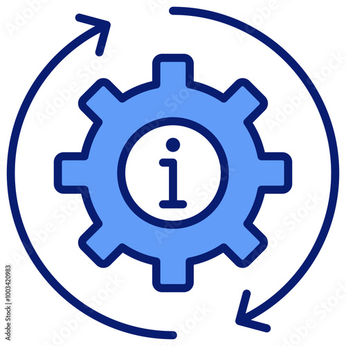 Update Icon Blue Color Icon