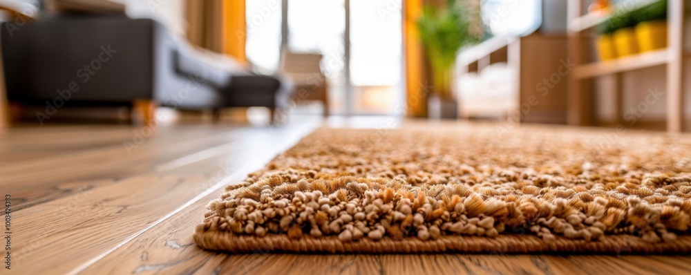 Cozy Living Room Carpet in Bright Natural Light Cozy Living Room Carpet in Bright Natural Light