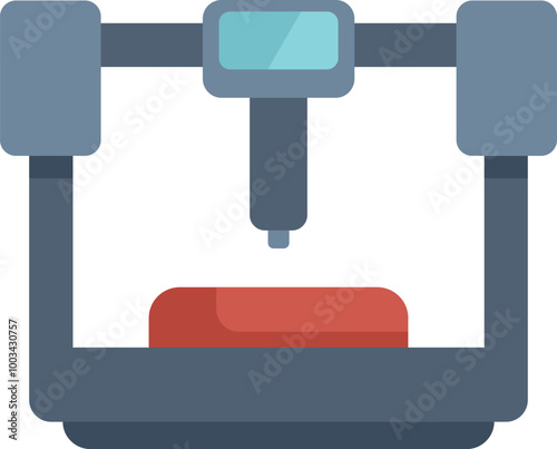 3d printer creating a three dimensional object from molten plastic filament