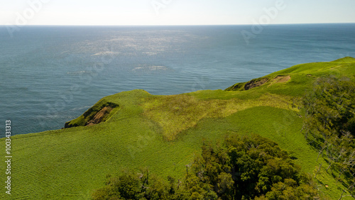 北海道　尻羽岬　空撮