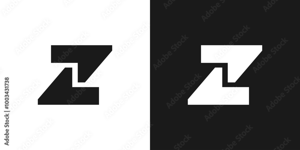 Letter Z icon logo vector business graphic flat modern concept Letter Z icon logo vector business graphic flat modern concept