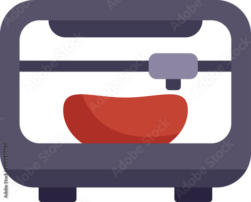 3d printer creating a piece of artificial meat, representing innovation in food technology and lab grown protein sources