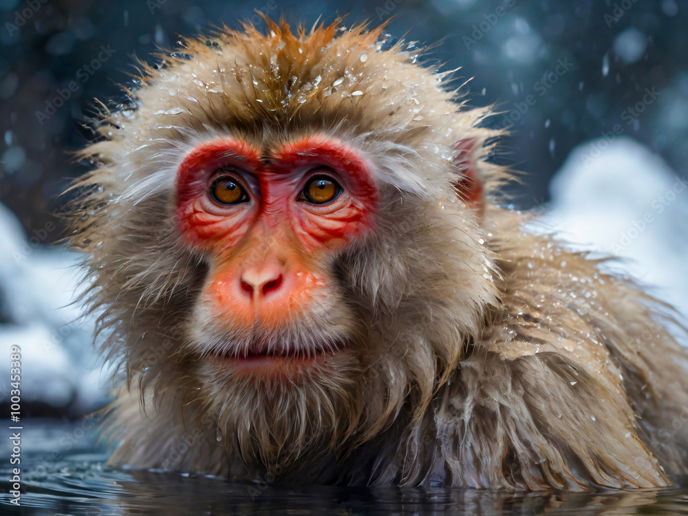 Fototapeta premium close up of a faced spider
