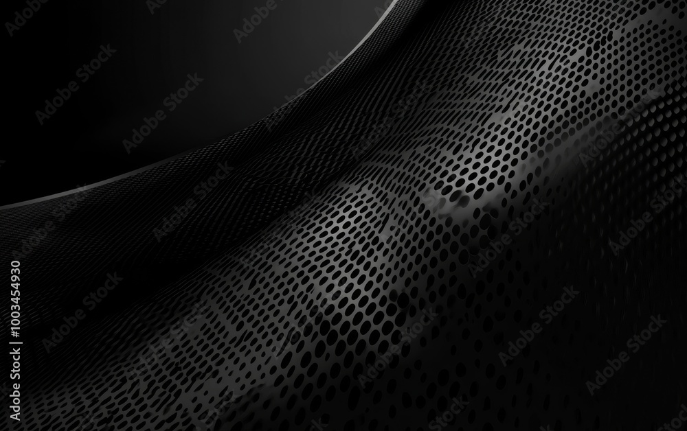 Abstract black perforated textured background. Abstract black perforated textured background.