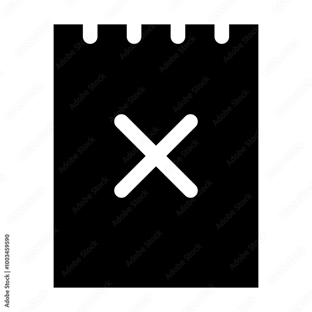 Obraz premium Note X