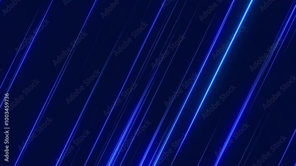 Glowing fast speed line animation. Glowing fast speed line animation.