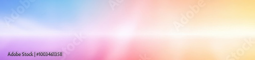 Soft white and pastel gradient background with subtle blur creates calming and serene atmosphere, perfect for various design projects