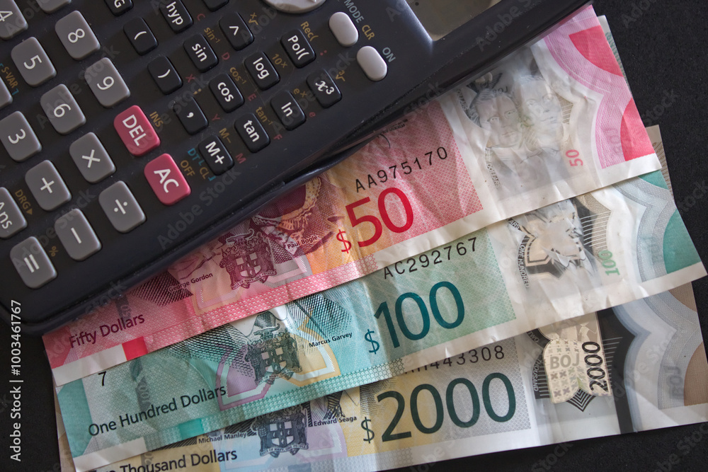 Paper money with electronic scientific calculator device 2