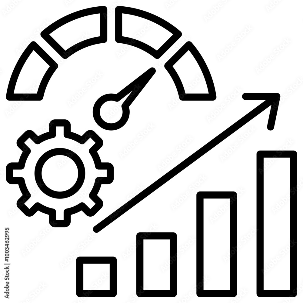 Performance Icon Outline Icon