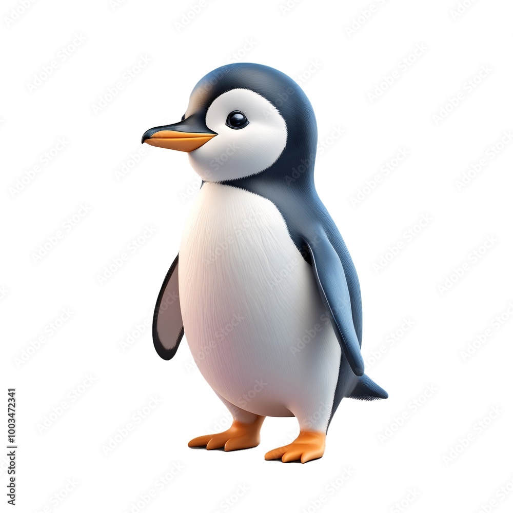 Fototapeta premium 3d penguin