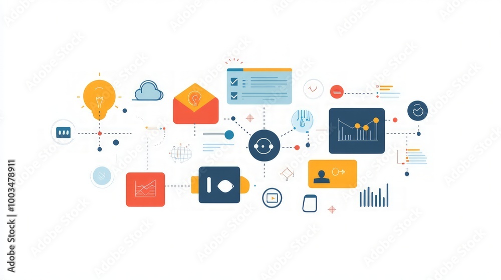 Business Growth Strategies Concept Map, vibrant design emphasizes social media marketing, customer feedback, innovation management, clear typography enhances corporate communication Business Growth Strategies Concept Map, vibrant design emphasizes social media marketing, customer feedback, innovation management, clear typography enhances corporate communication