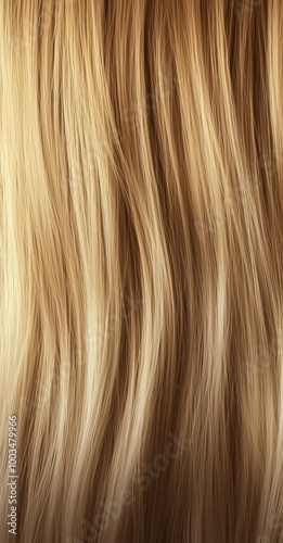 Close up of blonde hair