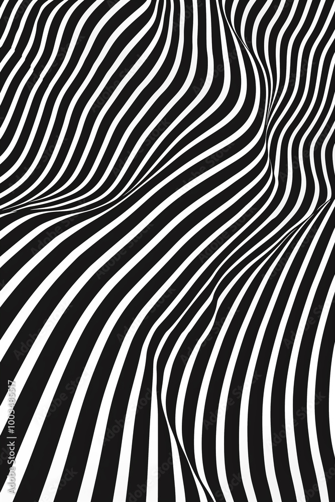 Stylish abstract wave lines pattern creating a dynamic background design Stylish abstract wave lines pattern creating a dynamic background design