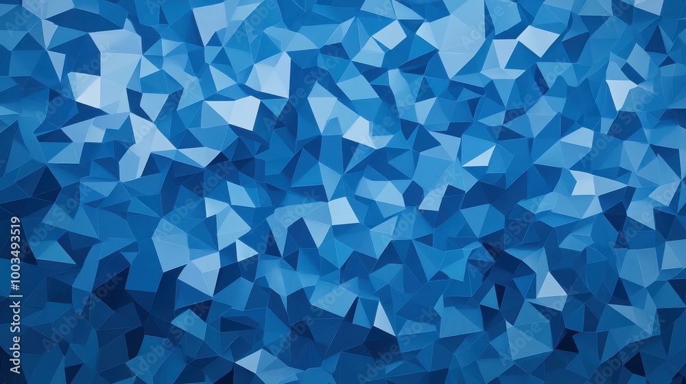 Obraz premium Explore a vibrant blend of generative art and azure hues, creating a unique cartoonish style in this stunning illustration.