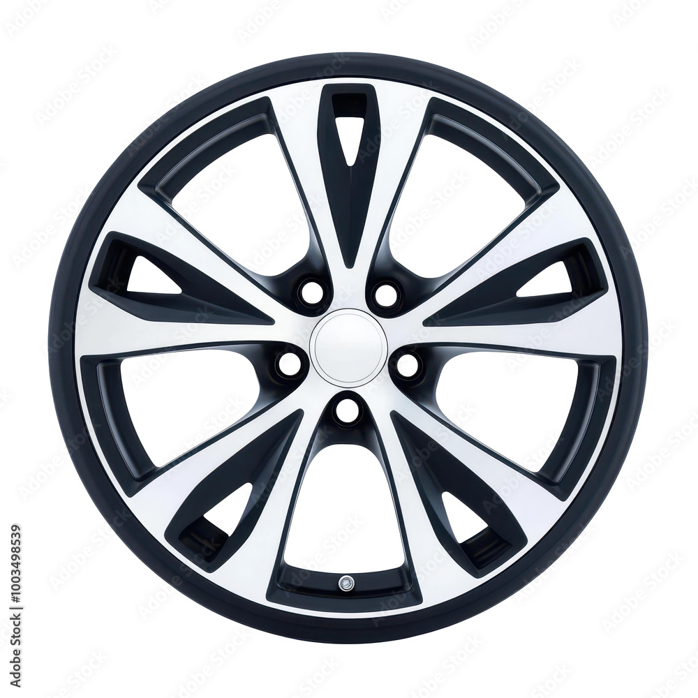 Sleek and stylish car rims on a white backdrop, perfect for enhancing your vehicles look and performance.