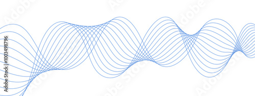 Glowing wavy flowing dynamic smooth future technology curve lines concept. Digital concept banner, flyer, cover, brochure, technology, science, data. Futuristic motion Curved wavy lines tech.
