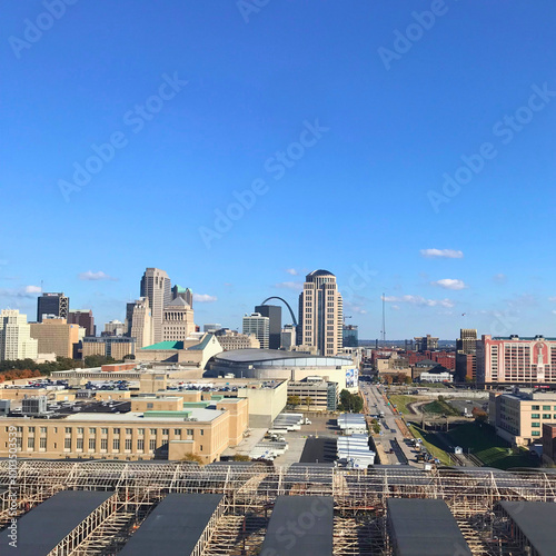 St. Louis Skyline with Arch, City