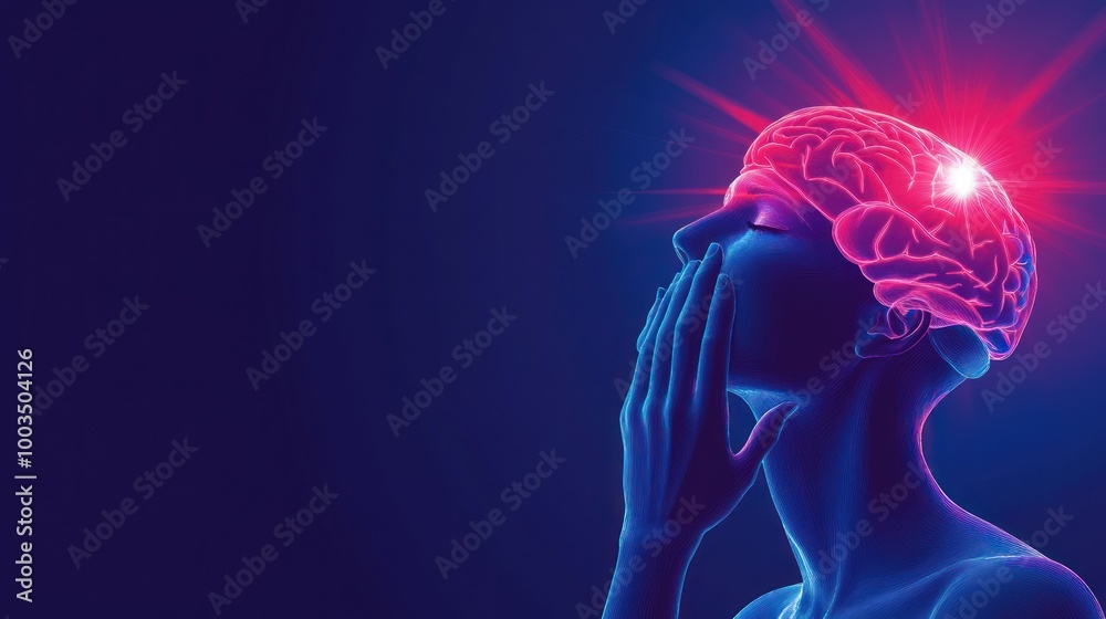 A stylized representation of a human head with a glowing brain, symbolizing thought and creativity. A stylized representation of a human head with a glowing brain, symbolizing thought and creativity.