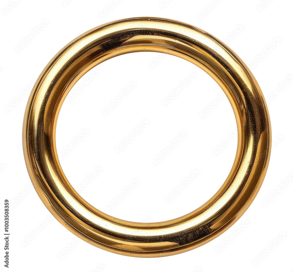 Gold ring isolated on transparent background Gold ring isolated on transparent background